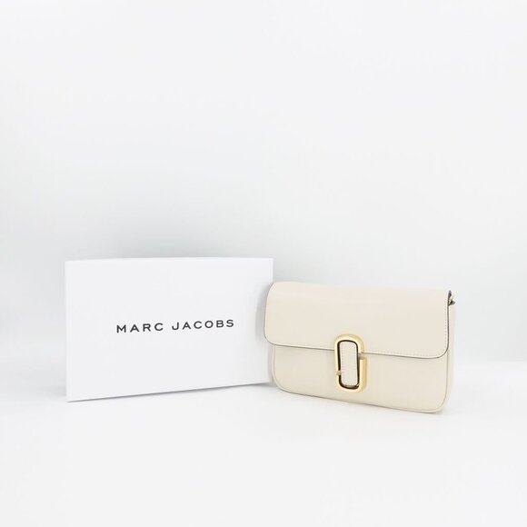 Marc Jacobs Women's The J Marc Classic Crossbody Shoulder Bag White OS - Picture 2 of 16
